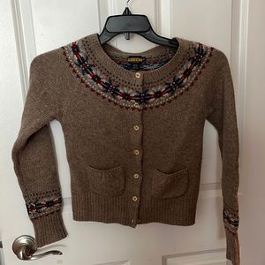 Rugby cardigan